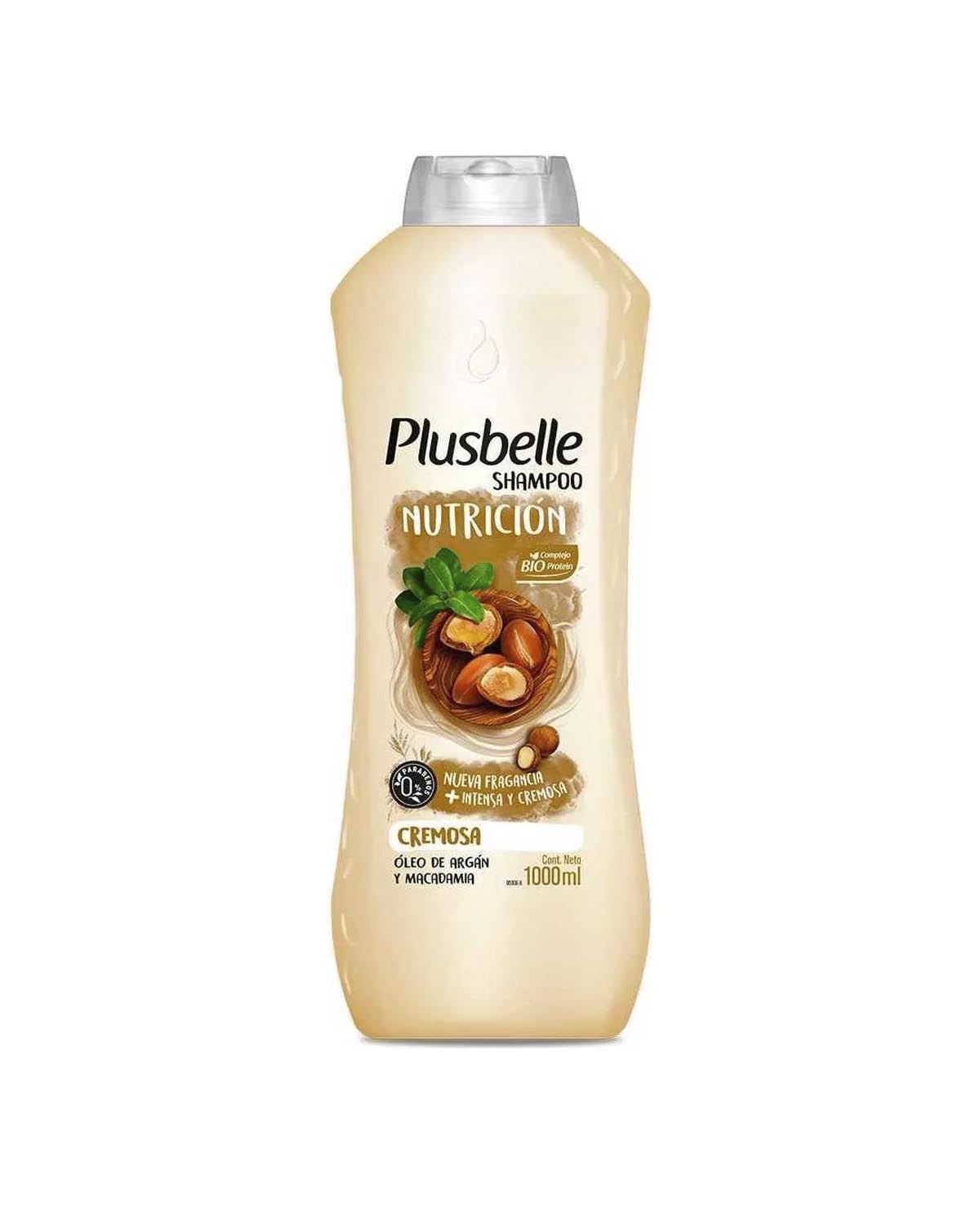 Shampoo Plusbelle Nutrición x 1 Lt